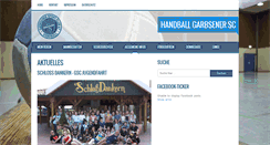 Desktop Screenshot of gsc-handball.de