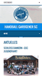 Mobile Screenshot of gsc-handball.de